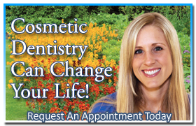 request an appointment today - cosmetic dentistry